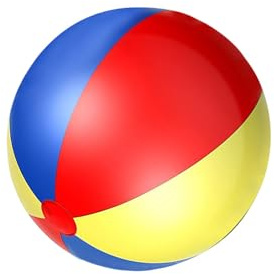 Ldabrye Pallone da calcio portatile leggero grande gonfiabile Beach Ball Outdoor Water Play per feste in spiaggia evento scolastico palla galleggiante leggera