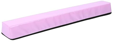 SPYMINNPOO Barra de Equilibrio Plegable, Entrenador de Estabilidad con Base Antideslizante y EPE de Alta Densidad para Entrenamiento de Gimnasia Infantil (Pink)