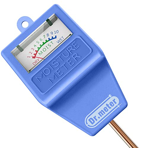 Dr.meter Soil Moisture Meter for Plants, Plant Water Gauge Test Kit