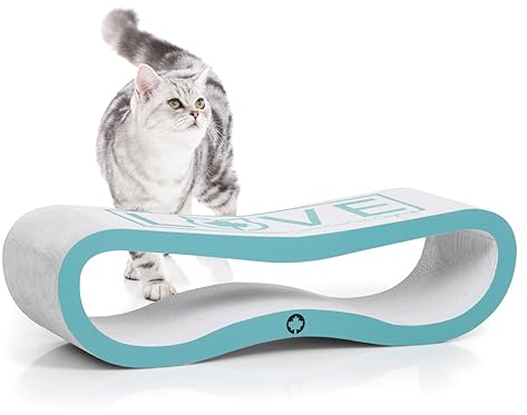 CanadianCat Company | Kratzbrett/Kratzpappe für Katzen - Orbit 2.0 in Türkis von CanadianCat - Made with Love