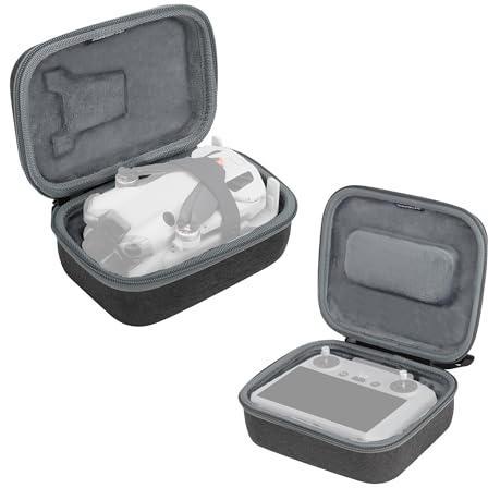 Fututech - Bolsa de almacenamiento y transporte para DJI Mini 4 Pro RC2 RC-N2, funda protectora y accesorios