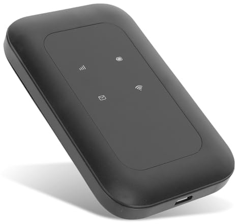Routeur WiFi 4G, Téléchargement 150 Mbps, Emplacement pour Carte SIM, Partage de 10 Appareils, Batterie 2100 MAh, Modem WiFi USB 4G LTE, Compatible Europe Asie