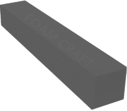 FOAM CRAFT® High Density Gap Filler Foam for Sofa Bed, Mattress Extender Rectangle Bolster Support Pillow Armrest Cushion Bed Gap Filler for Headboard & Mattress Only Foams (Grey, 150x10x5cm)