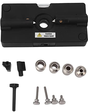 Tyenaza Inserti per Tasselli, Ago di Perforazione Ausiliario in ABS Tassello Facile da Usare con Asta Tonda Strumento Ausiliario per Falegname