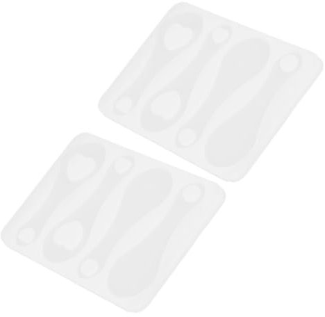 Silicone Shopping Cart Token Mold 2pcs, for DIY Jewelry Making