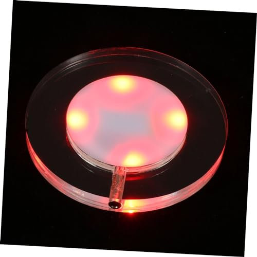 Holibanna Dessous De LED Rechargeable Set De Table Lumineux Décoratif Dessous Bureau Créatif