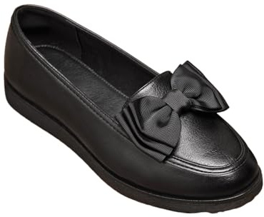 IVACHY Women’s Loafers Flats – Comfortable Slip-On Dress Shoes with Tassel, Bow, or Lace – Shiny & Matte Options