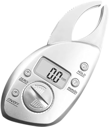 POPETPOP Pince à Graisse Corporelle Outil de Mesure Masse Grasse Pince à Plis Cutanés Portable pour Mesurer Bras Cuisses