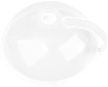 YIXANNX Couvercle anti-pulvérisation pour micro-ondes plaque alimentaire four chauffant couvercle résistant à la chaleur avec poignée salle à manger cuisine ustensiles de cuisine, Type3