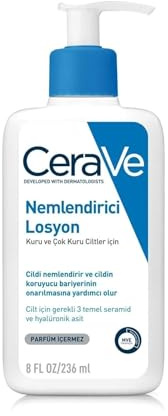 CeraVe Feuchtigkeitslotion für trockene Haut mit Ceramiden und Hyaluronsäure 236 ml 33034GL377881glbhrtkc21042H