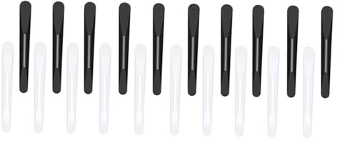 VINTORKY 30 Espátulas de Pp para Mascarillas Faciales de 10.8 Cm, Raspadores para Crema de Cara y Mezcla Uniforme, Herramientas para Cuidado Facial y Maquillaje Color Aleatorio