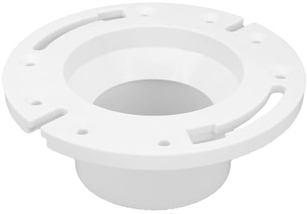 Ejoyous Flangia da Pavimento per Presa WC da 3 Pollici Sostituzione Flangia WC per in ABS 385345892 Completamente Sigillata per Riparazione 3210 3310 4310 4410 3010