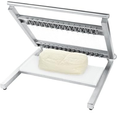 Boska Trancheuse à Fromage Mou en Acier Inoxydable – Coupe-Mozzarella – Trancheuse Professionnelle – Idéale pour les Fromages Moux, le Tofu et les oeufs – Trancheuse Manuelle