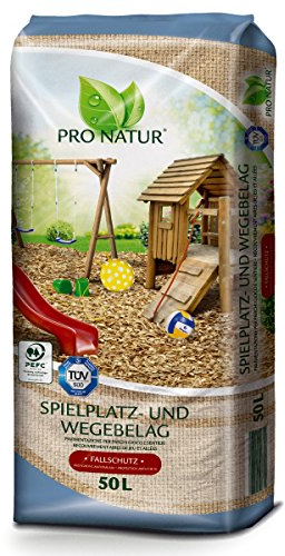 Spielplatzbelag Pro Natur 50l TÜV geprüft naturreines Nadelholz