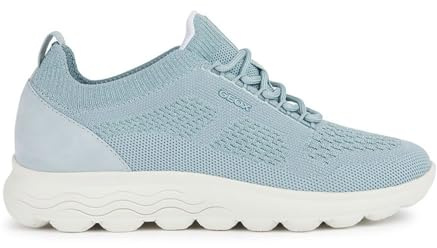 Geox D Spherica A, Zapatillas Mujer, Lt Sky Lt Blue, 38 EU