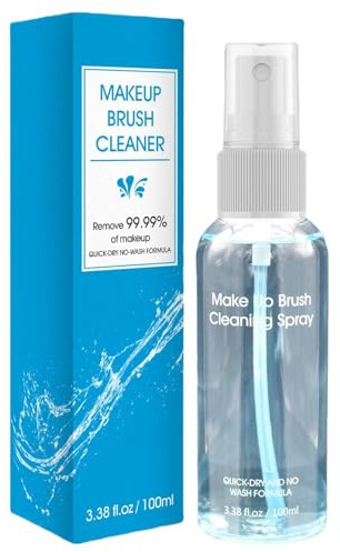 Delikat Makeupborste Rengöringsmedel - Removing Spray för Makeupborstar | Spray för rengöring av sminkborstar för känslig hud, effektiv rengöring för sminkborstar för P