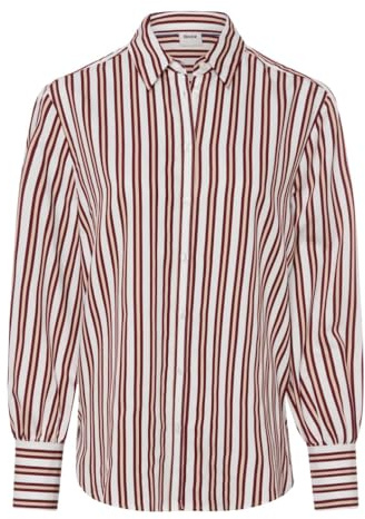 Brax Dam Style.Vic viskos randig blus, 40 mullbär, 40