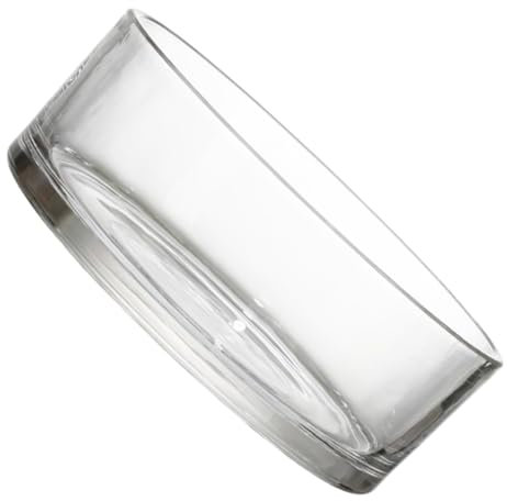 Garneck Large Wide Cylinder Clear Glass Vase - Decorative Trifle Bowl for Home Decor - Hydroponics Centerpieces and Flower Arrangements