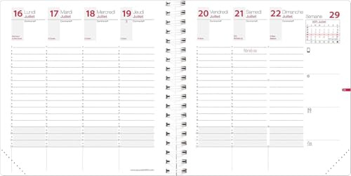 Quo Vadis - 1 x Time & Life Kalendereinlage, mittel, Spiralbindung – Dezember 2025 bis Dezember 2026 – Format 16 x 16 cm