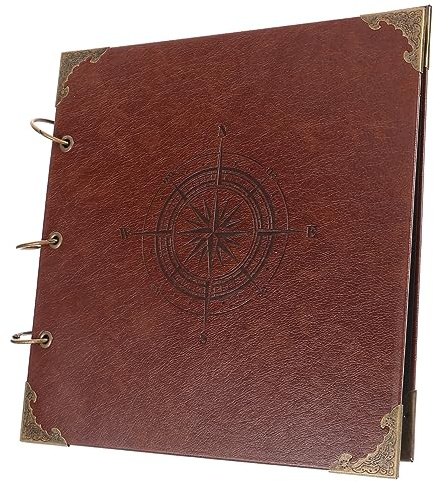 Garneck Álbum De Fotos Diy De Cuero Álbum De Fotos Familiar Para Boda o Graduación Para Adultos De Recuerdos De