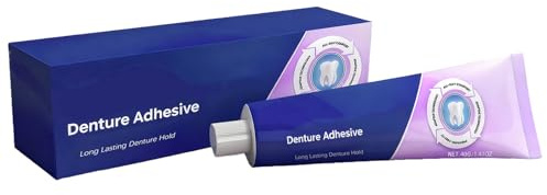 Adhesivo termoplástico para dentaduras postizas, adherencia duradera, crema adhesiva termoplástica para dentaduras postizas, pegamento dental práctico para dientes, mejora el ajuste. (1pcs)
