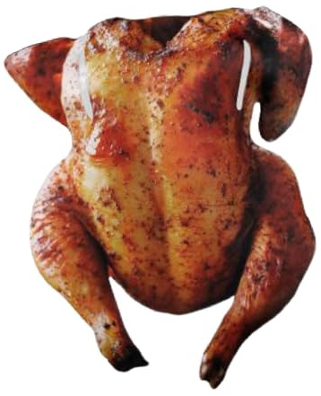 Jiuvaso Costume da arrosto per Halloween, Ringraziamento, Cosplay Creativo per Giochi di Ruolo, M Adult