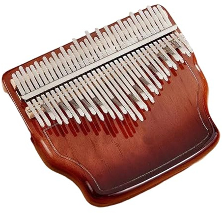 Anfänger-Kalimba Daumenklavier 34 Noten Professionelles Fingerklavier Anfänger Tasten Kalimba Musik Tasteninstrument(B-Gradient Brown)