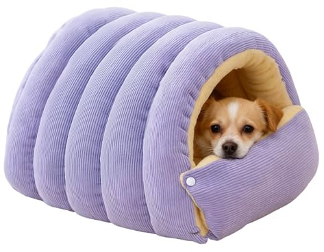 Ihdjasg Geschlossenes Katzenbett, Wärmende Hunde Ruhehöhle, Gemütliches Katzenbett, Für Kleine, Mittlere Und Große Junge Katzens