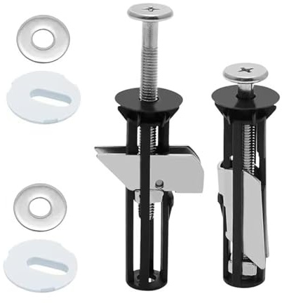Heavy Duty Toilet Seat Fastener Bolt Kit, Universal Toilet Seat Screws and Fittings, Replacement Kit for Easy Installation and Maintenance of Toilet Seats, Ideal for Home and Hotel Bathroom
