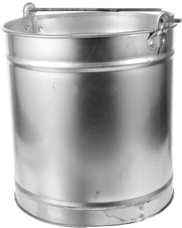 BESPORTBLE -aufbewahrungseimer Mit Griff Metall-holzkohlebehälter Für Campinggebrauch Grill-holzkohlebehälter Ascheeimer Metalleimer Für Heiße