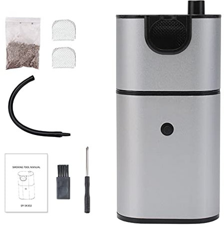 JOERBABU Fumoir Infuseur Portable Cuisine Nourriture avec Copeaux de Bois pour Cuisson Viande BBQ Cocktails