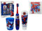 Zahnpflege Set für Kinder Spiderman Marvel 4 Stück elektrische Zahnbürste Zahnpasta Becher Puzzle