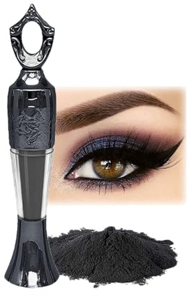 Kohl Powder Eyeliner, Kohl Eyeliner Black Handmade Natural, Smudge-Proof Eye Liner in Cream Powder Form - Long-Lasting Waterproof Eye-liner Cream Powder For Eye Make-Up