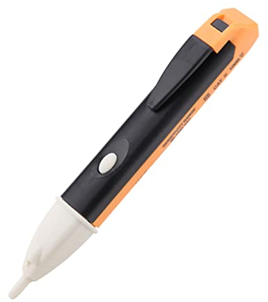 Non Contact Test Pen Power Detector Sensor Adjustable Voltage Tester LED Flashlight Electrical Circuit Tester Tool Multimeter with Range 60V to 1000V for Electrician(Battery Not Included)