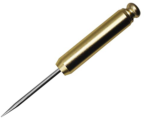 Juliyeh WideSmart Eispickel,Edelstahl-Eispickel tragbarer Ice Pick Punch Crusher mit Abdeckung für Küche,Bars,Barkeeper,Picknicks,Zuhause