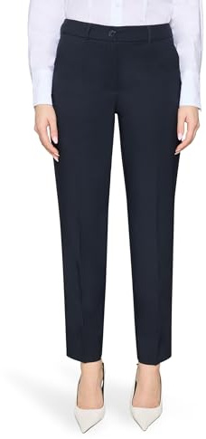 Betty Barclay Damen Pantalon Business à Plis repassés Dark Sky 42