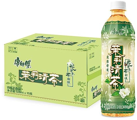 Master Kong Jasmine Tea Low Sugar 500ml (15 Bottles)