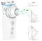 FEELLIFE Aerosol Portatile Silenzioso Typc-C Ricaricabile, Aerosol per Adulti e Bambini Velocità di Nebulizzazione Regolabile Meno Residui, Aerosol per Alleviare Tosse, Rinite e Sintomi Respiratori