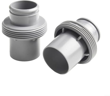 Jonikuper Pool-Sandfilterpumpenanschluss, 38 mm, Schlauchadapter, Ersatzteile, kompatibel mit Salzwasser-Chlor-System P05992 für oberirdische Pools