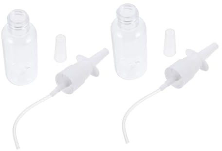 GARIOUANS Nasal Rinsing Tools and Nose Cleaner for Babies, 20ml Spray Bottle Set, Safe Infant Nasal Hygiene for Congestion Relief and Daily Cleaning, 2pcs