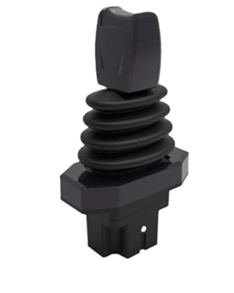 DIKAMAN Joystick, Manija de control grúa remoto for maquinaria inniería SMC105, varilla empuje un solo eje, joystick Hall tipo punta dedo(3.3V,Self-reset output 0.3-3V)