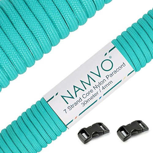 Namvo 550 fallskärmslina typ III, 7 trådar, total längd 30 meter, enfärgad BZ00201