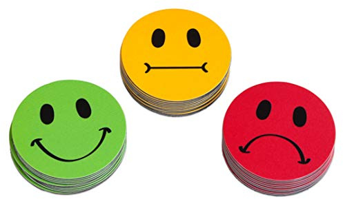 Betzold Stimmungs-Magnete | 30 Stk., Ampelmagnete, Kühlschrankmagnete, Belohnungstafel
