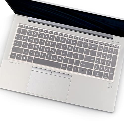 Tangentbordsskydd för 15,6 tum HP EliteBook 850 855 G7 G8 Notebook PC, 2022 2021 2020 HP EliteBook 850/855 G7 G8 15,6 tum laptop US layout tangentbord skyddande skal – TPU