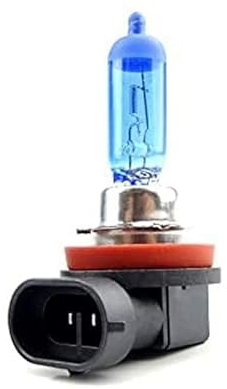 Jurmann Trade GmbH H11 White Vision 55W 12V PGJ19-2 Quarz Halogen Lampen E-GEPRÜFT 1er Faltschachtel