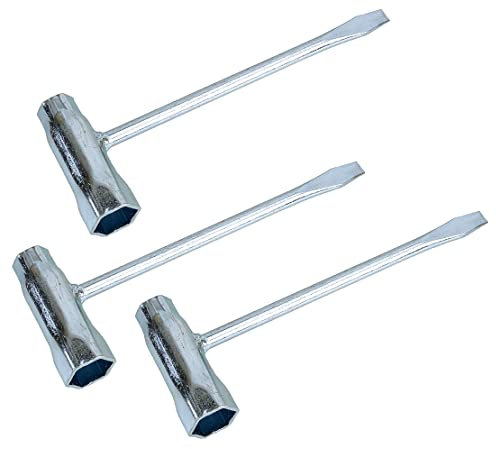 ciciTree 3Stück 13x19mm 3/4''x1/2'' Kettensäge Combo T Schlüssel Schraubenschlüssel Schraubendreher Passend für Stihl Husqvarna
