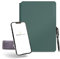 Rocketbook PRO 2.0 Wiederverwendbares Digitales Notizbuch A4 Grün Elektronischer Notizblock mit 20 Blatt Liniert und mit Punktraster, Hardcover Veganes Leder mit inkl. Pilot Frixion Stift