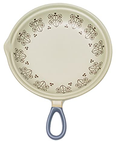OQHAIR Dinner Plate Round Griddle White Serving Platters Japanese Plates Porcelain Roasting Dish Ceramic Loaf Pans Baking Bread Pan Food Serving Plate Steak Pan Steak Plate Ceramic Plate