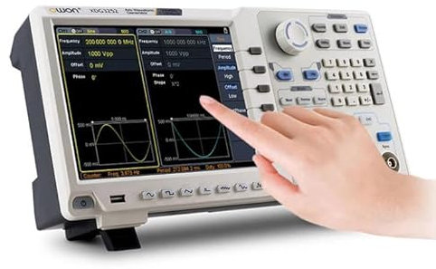GuliTech Progammable Arbitrary Waveform Generator DGE2035 DGE2070 300MSa/s Arbitrary Waveform Generator 14Bits 35MHz / 70Mhz Dual Channels Osiloscopio Oscilloscope(DGE2070)