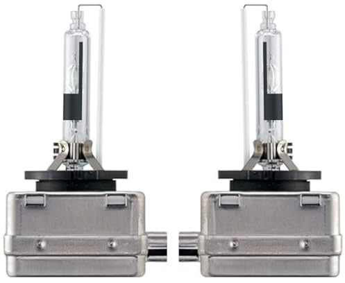 GTMOTO D1R Xenon Bulbs for 2003 2004 2005 2006 Cadillac Escalade EXT ESV Headlights Low Beam, OEM Dim 4300K 35W D1RC1 HID Headlamp, 6000K Cool Bright White Dipped Light Replacement, 2-Pack